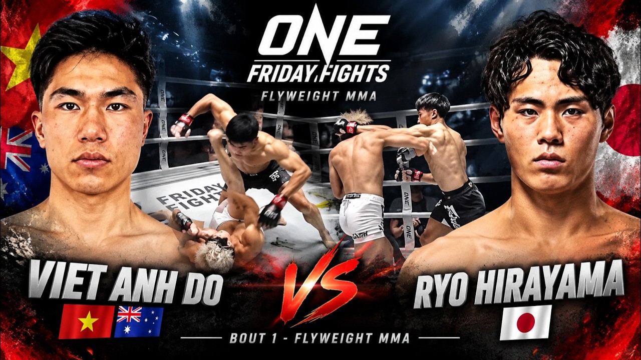 VIET ANH DO vs RYO HIRAYAMA | 1 HIỆP KỊCH CHIẾN TẠI ONE CHAMPIONSHIP | TKO HIỆP 1 | 2:48 | MMA TKO