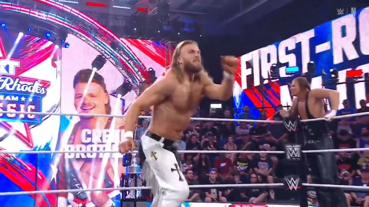 WWE NXT THE CREED BROTHERS VS JAX PRESLEY & HARLEY RIGGINS 09/22/26