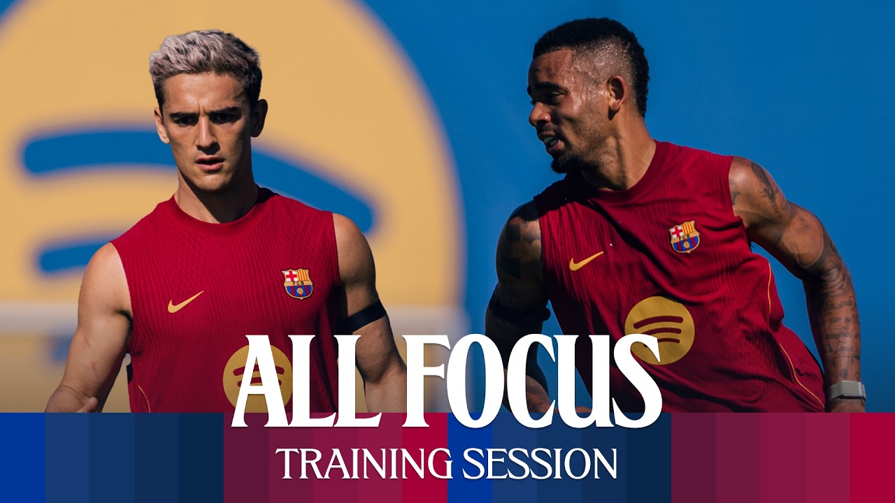 STAYING SHARP DURING THE BREAK | FC Barcelona Training Session ЁЯФ╡ЁЯФ┤ background
