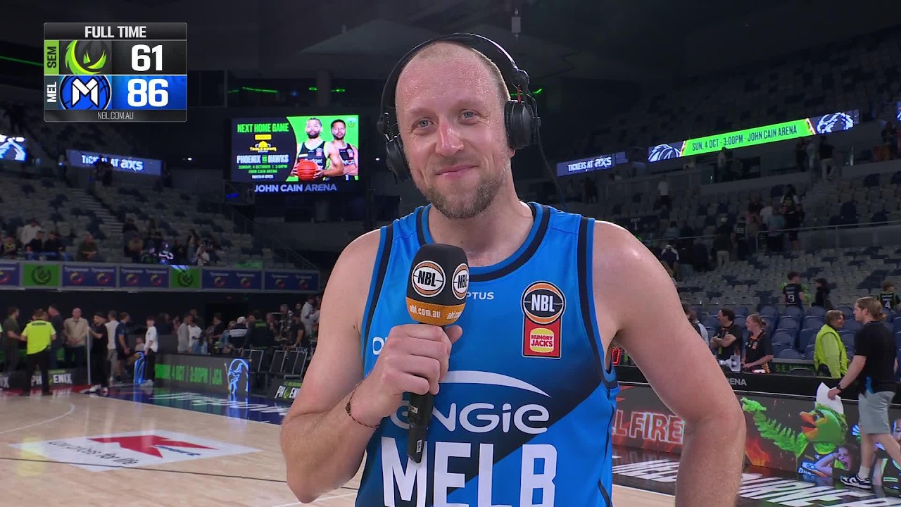 Joe Ingles post-game interview vs SEM Phoenix - Round 2, NBL27