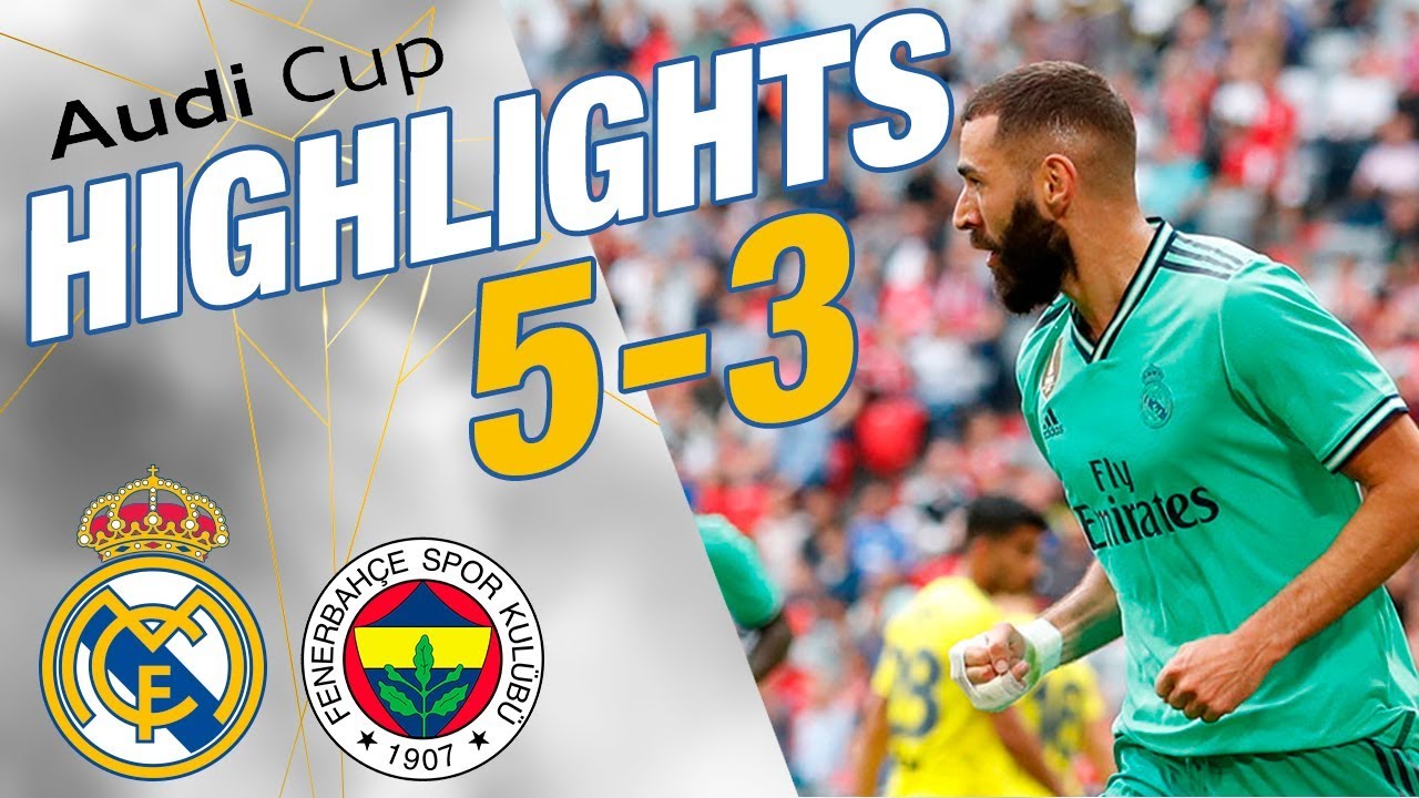 GOALS & HIGHLIGHTS | Real Madrid 5-3 Fenerbahçe background