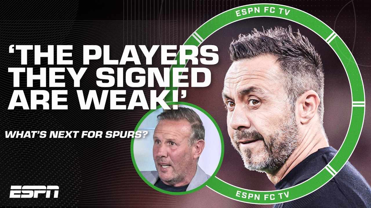 ‘THEY ARE WEAK CRY BABIES!’ 😳 Craig Burley on why Spurs’ mentality is holding them back | ESPN FC background