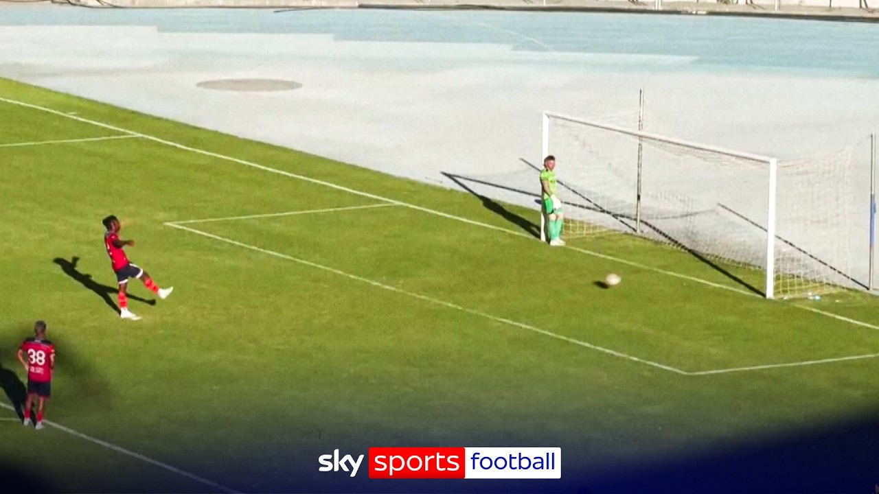 CRAZY SCENES as goalkeeper refuses to save controversial last-minute penalty background