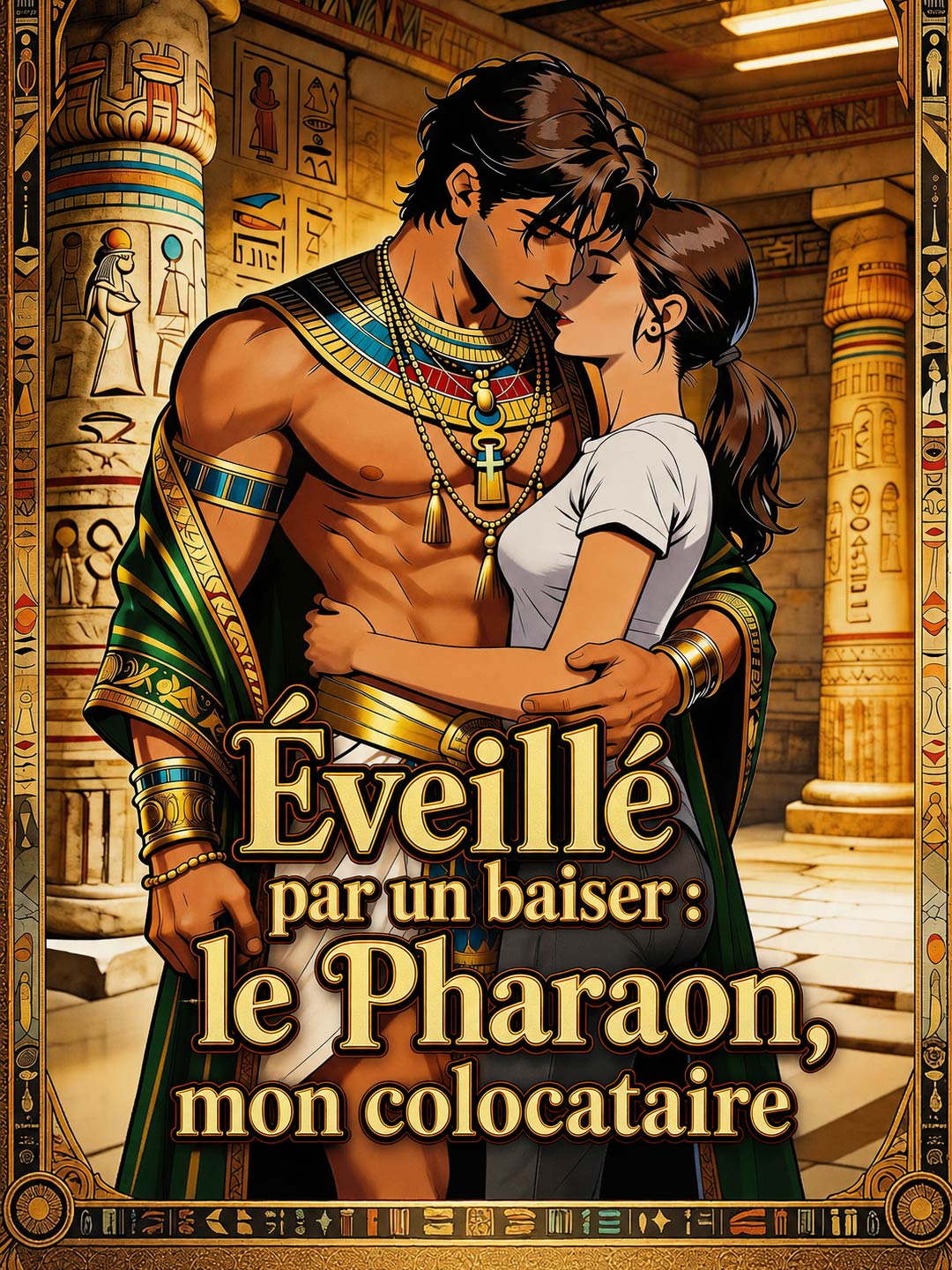 Éveillé par un baiser : le Pharaon, mon colocataire poster