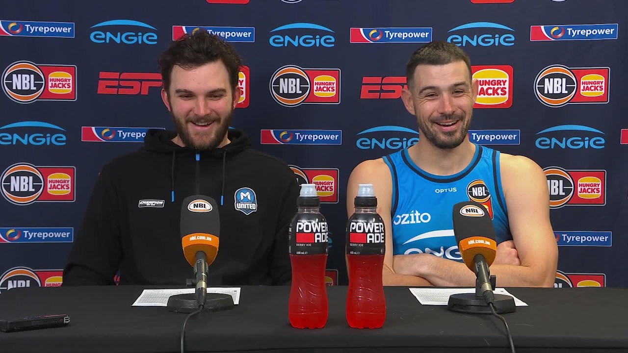 Jacob Chance and Chris Goulding press conference vs SEM Phoenix - Round 2, NBL27