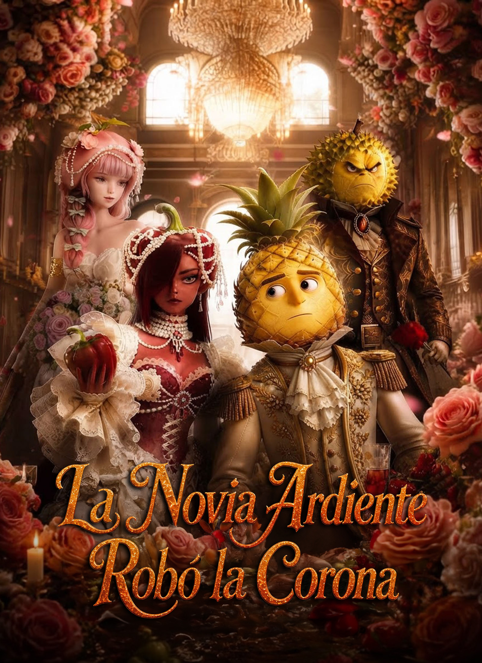 La Novia Ardiente Robó la Corona poster