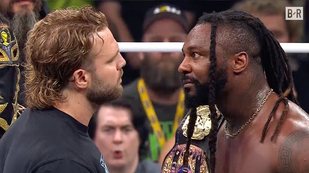 Tensions Rise Between Swerve & Hangman Ahead of Trios Title Match at All Out
