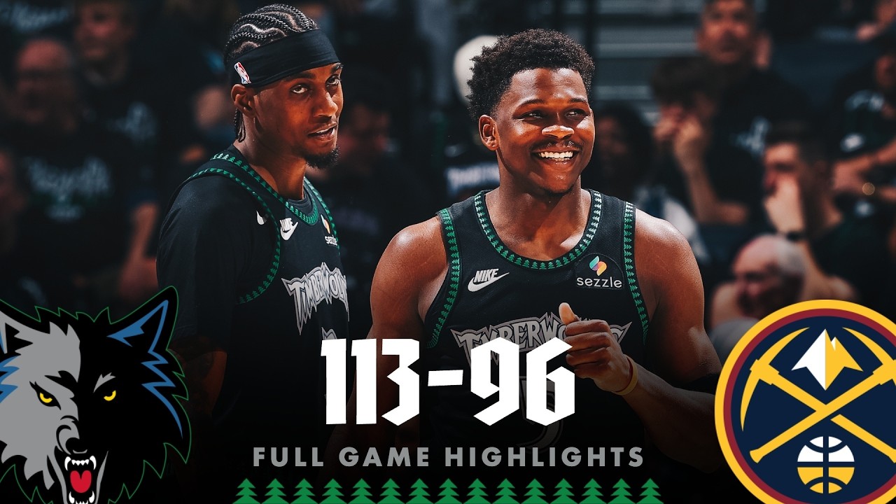 Minnesota Timberwolves Take Game 3 Vs The Denver Nuggets (113-96) | 4.23.26 background