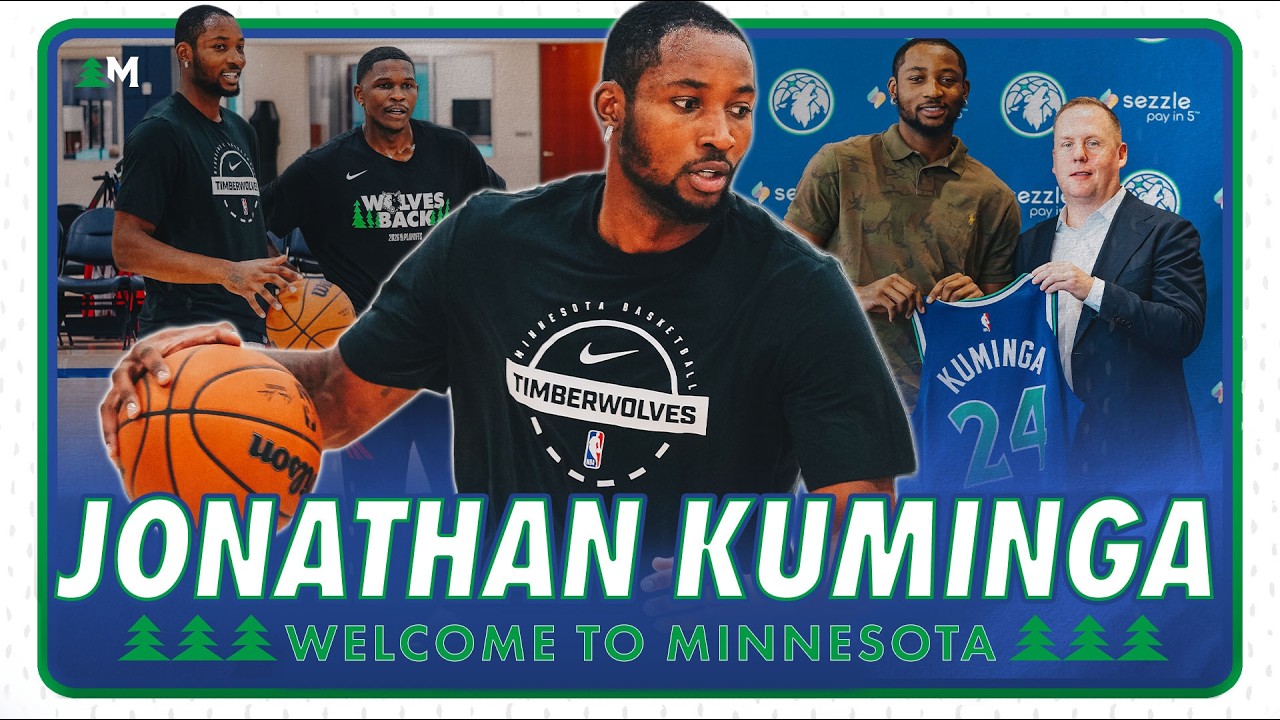 Jonathan Kuminga's First Week in Minnesota | Minnesota Timberwolves background