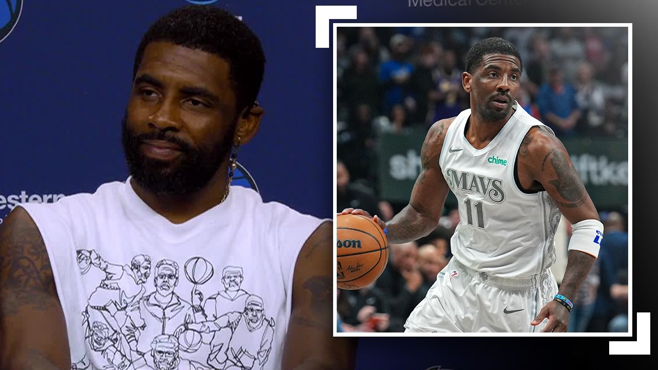 "I'm ready to go out there and kick some butt" Kyrie Irving's 2026 Media Day Press Conference background