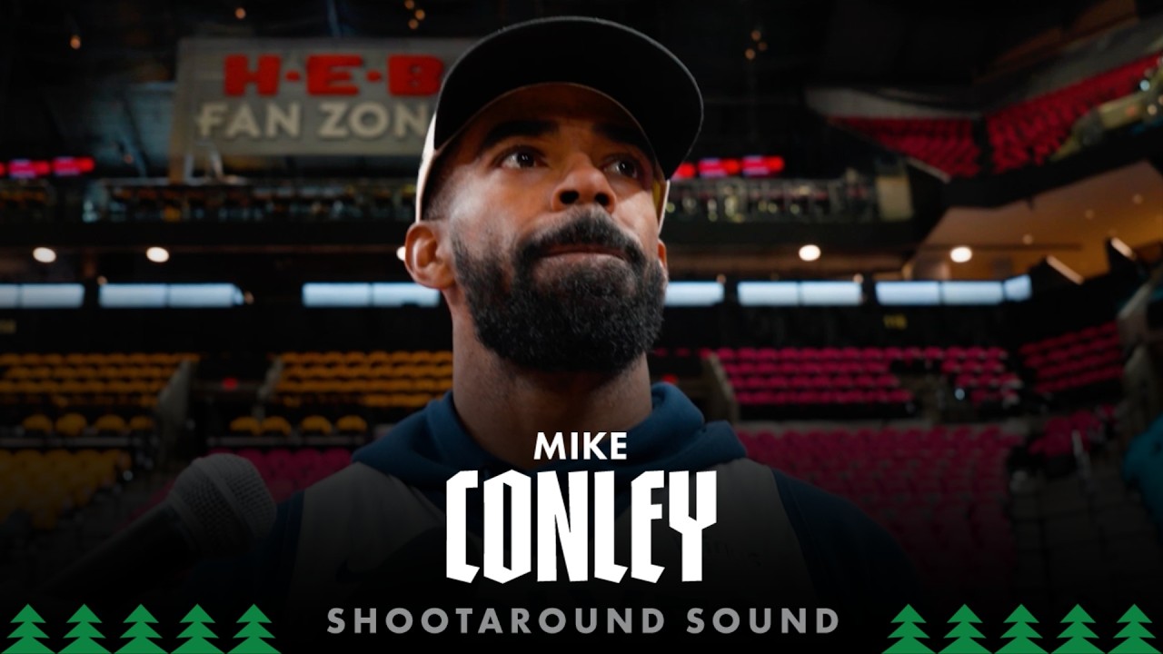 “It’ll Be A Team Effort For Sure. It’s A Defensive Series.” Mike Conley Shootaround Sound | 05.04.26 background