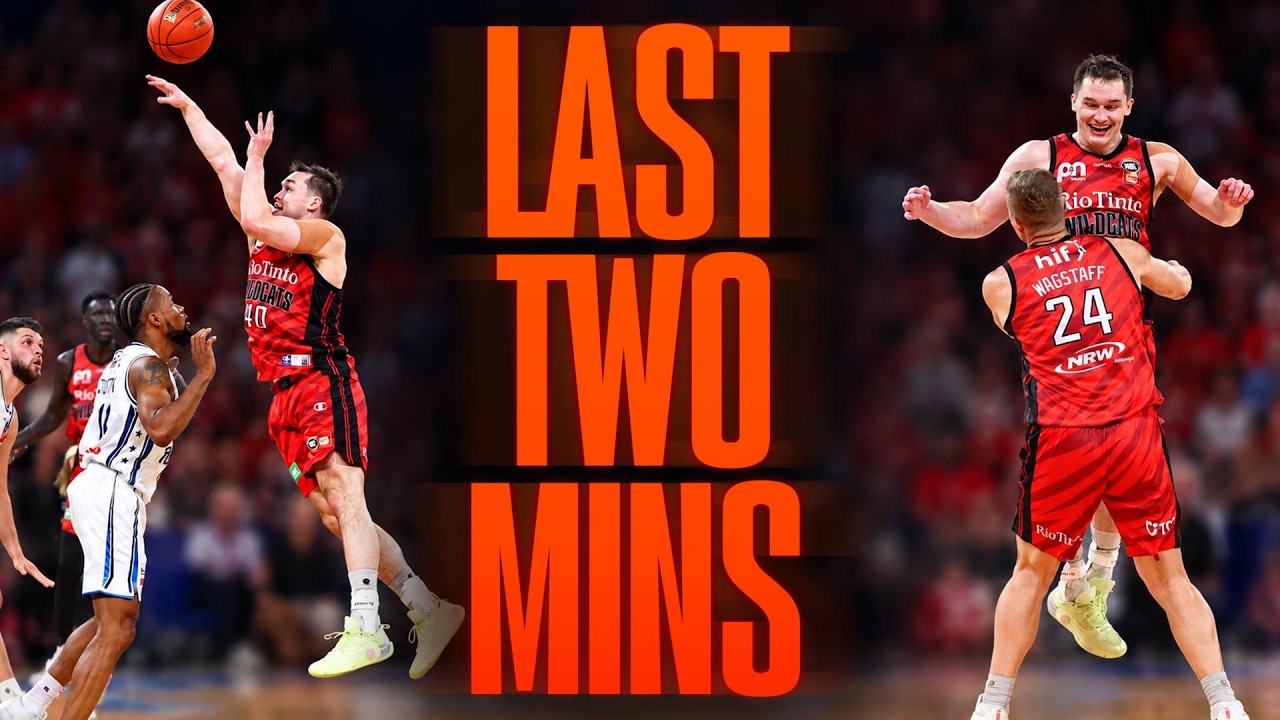 LAST TWO MINS: Absolute chaos in Perth 🤯 background