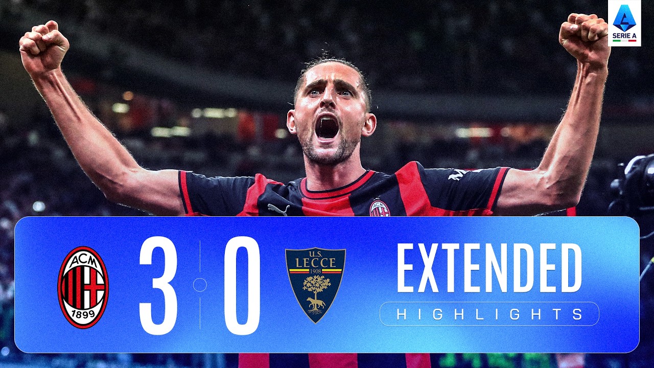 MILAN-LECCE 3-0 | EXTENDED HIGHLIGHTS | SERIE A 2026/27 background