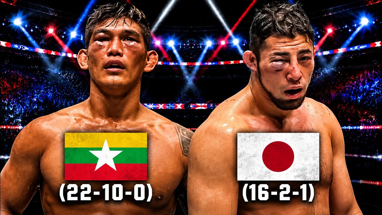 Aung La N Sang vs Ken Hasegawa Was A PROPER BRAWL 😳