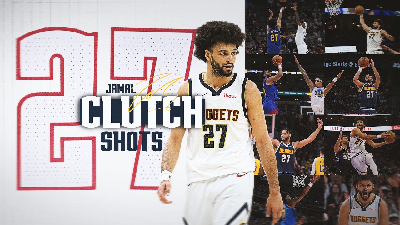 27 Times Jamal Murray DELIVERED In The Clutch ЁЯе╢ background