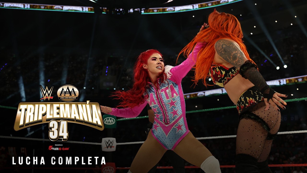 LUCHA COMPLETA: La Catalina vs. Flammer | AAA Triplemanía 34