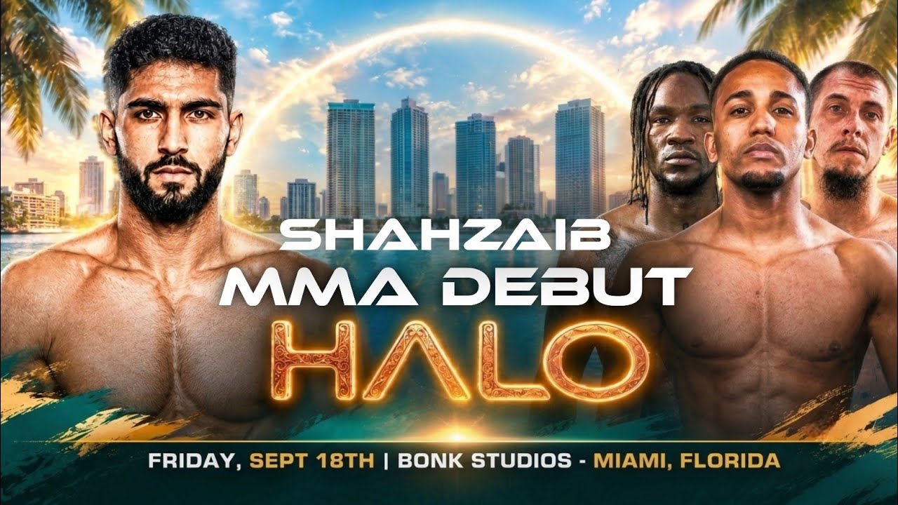 Shahzaib Rind MMA Debut | Shahzaib Rinds 3 'KO' on MMA Debut Night 😱🇵🇰
