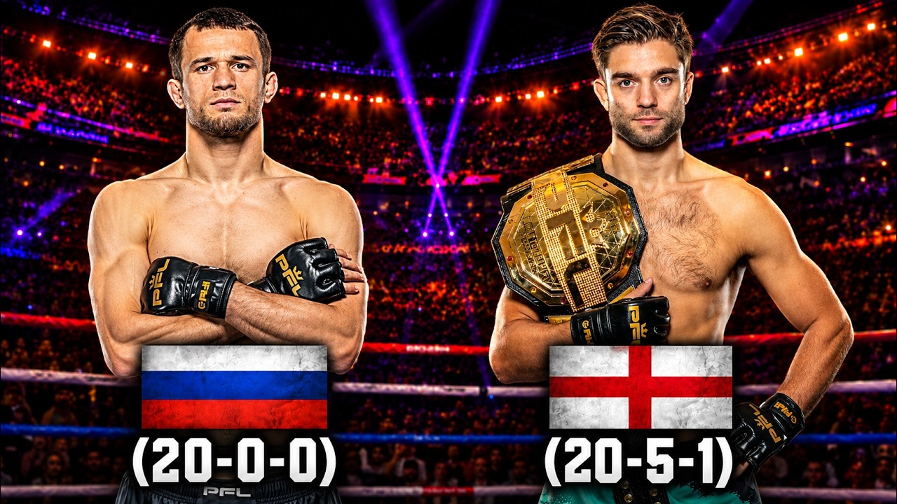 Usman Nurmagomedov vs Alfie Davis ENDED VICIOUSLY 😳 background