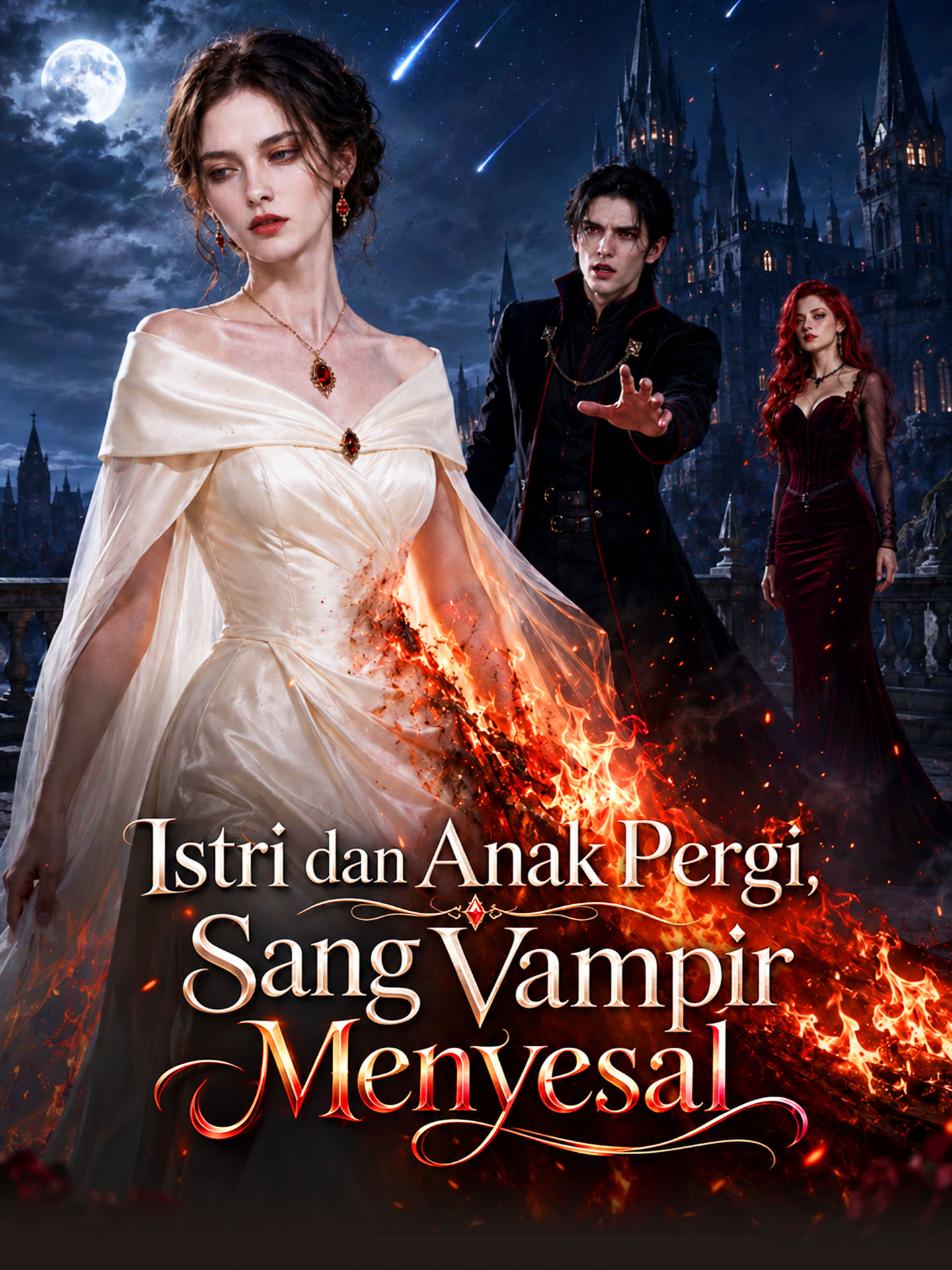 Istri dan Anak Pergi, Sang Vampir Menyesal poster