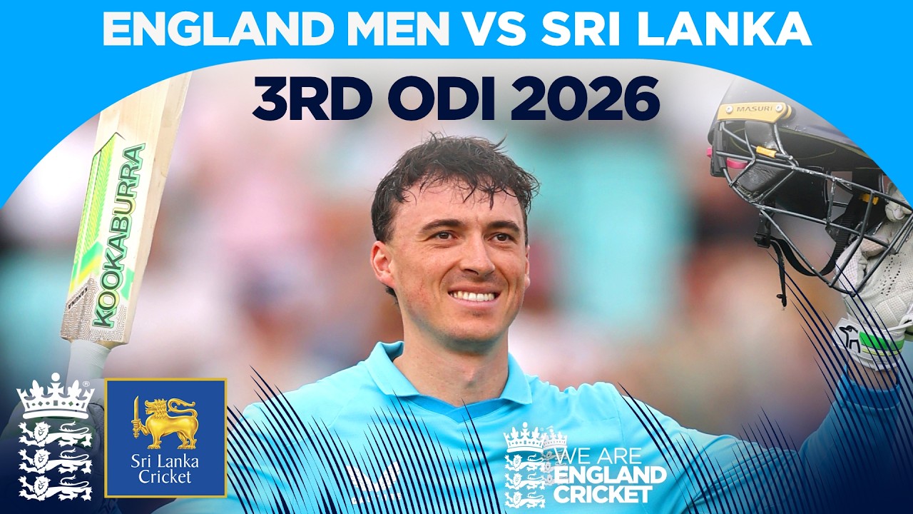 Brilliant Banton Century! | Highlights - England v Sri Lanka | 3rd Metro Bank ODI 2026