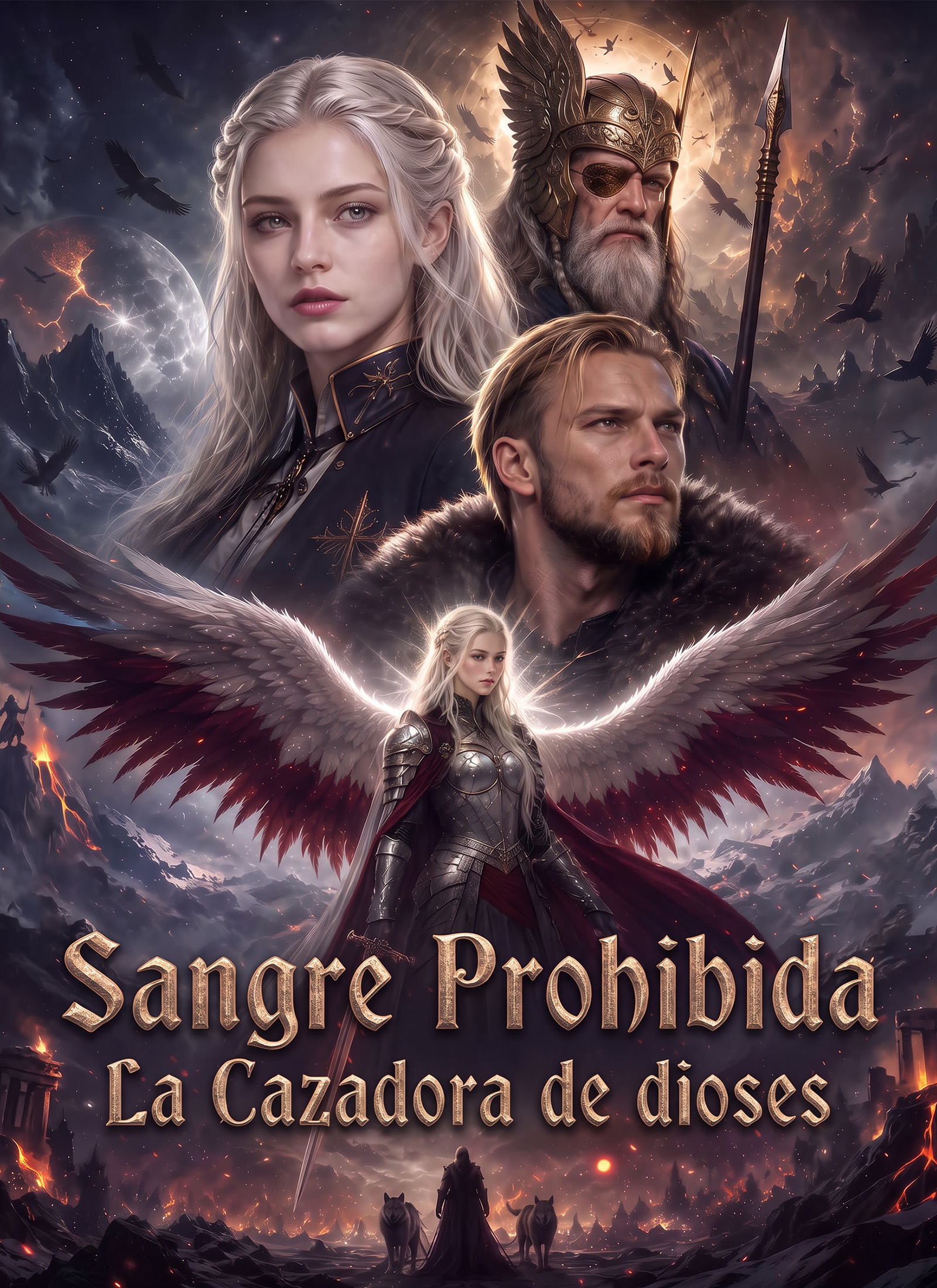Sangre Prohibida La Cazadora de dioses poster