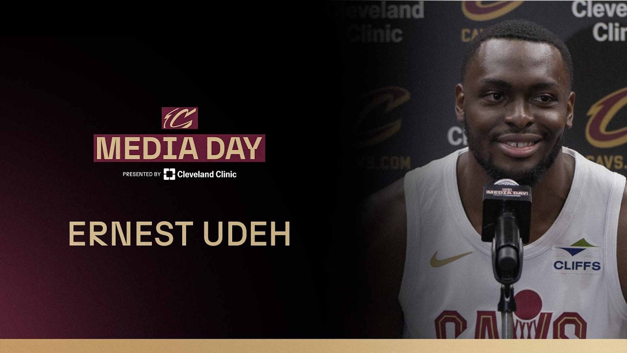Cavs Media Day | Ernest Udeh Media Availability | 09.28.2026