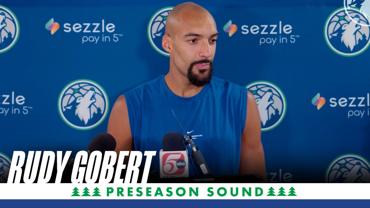 “I Feel Wise & Fresh.” | Rudy Gobert Preseason Sound | 09.29.26