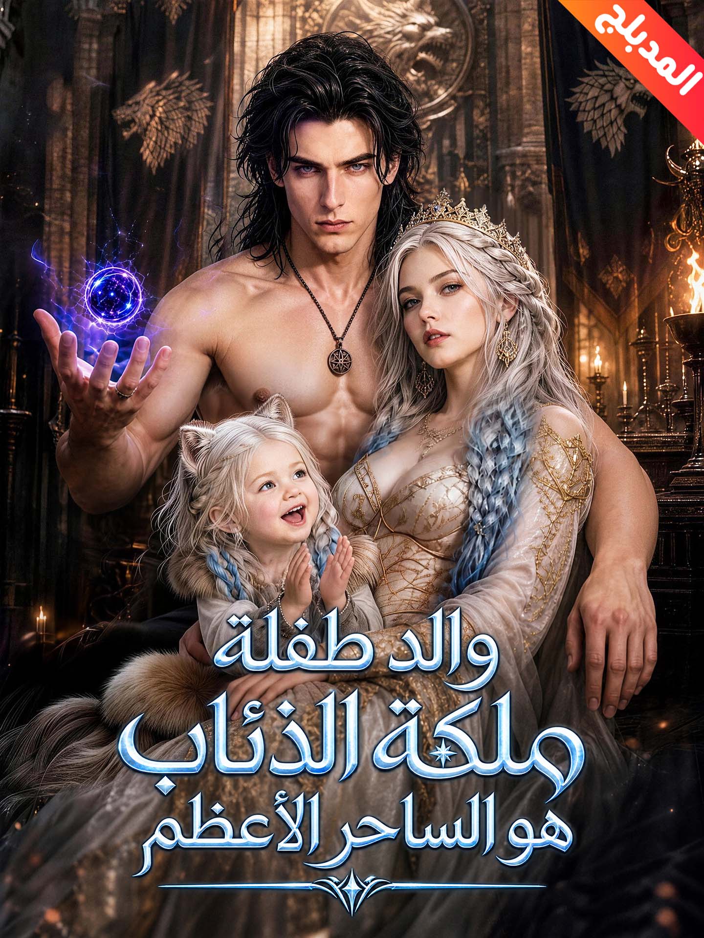 المدبلج-والد طفلة ملكة الذئاب هو الساحر الأعظم poster