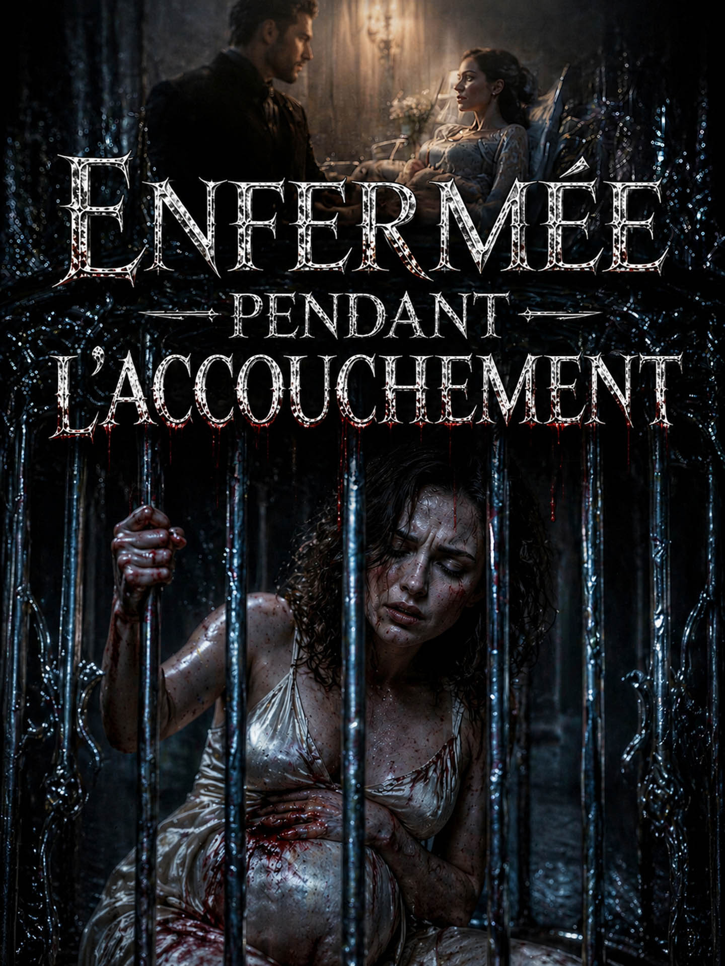 Enfermée pendant l'accouchement poster