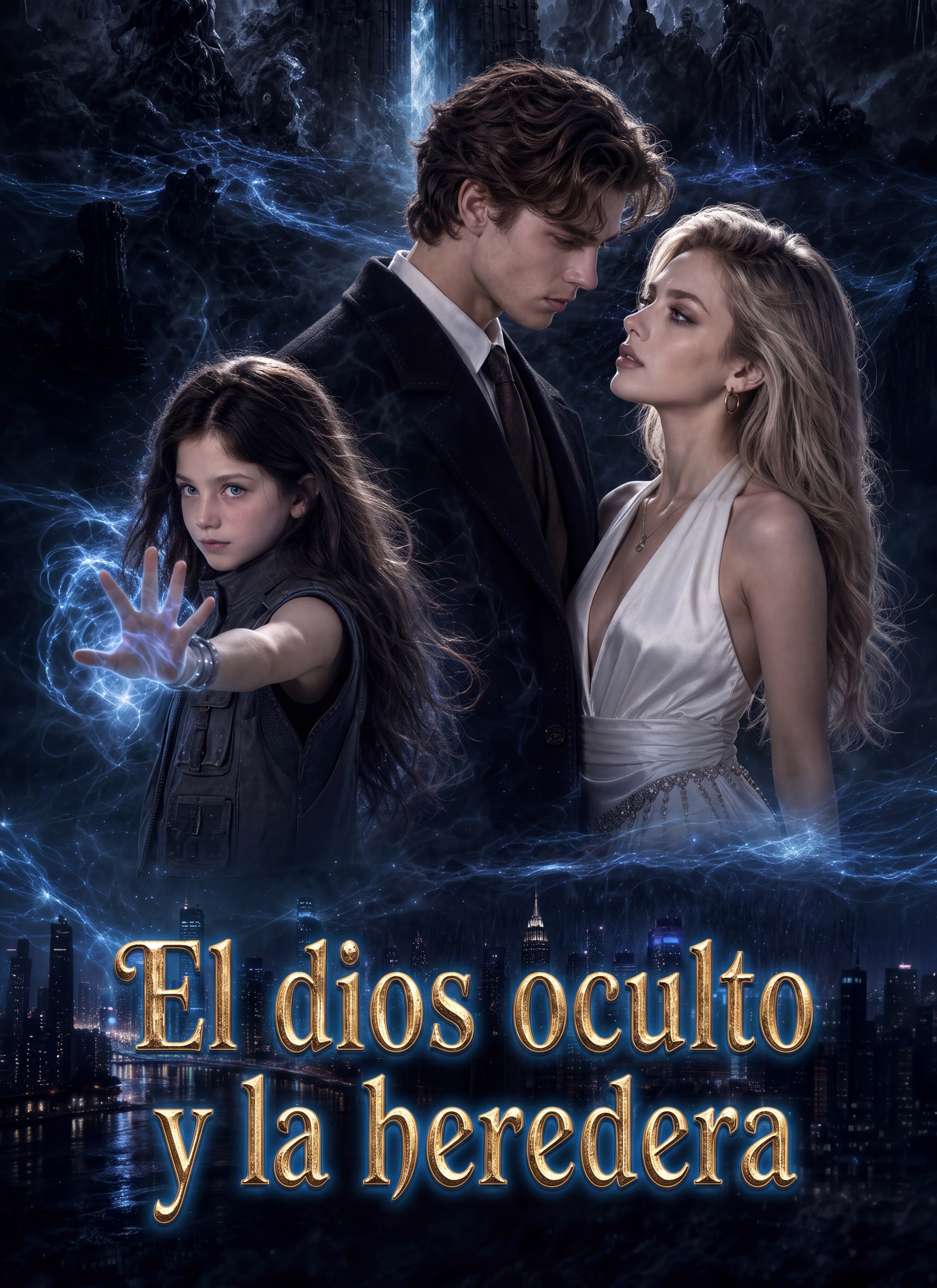 El dios oculto y la heredera poster