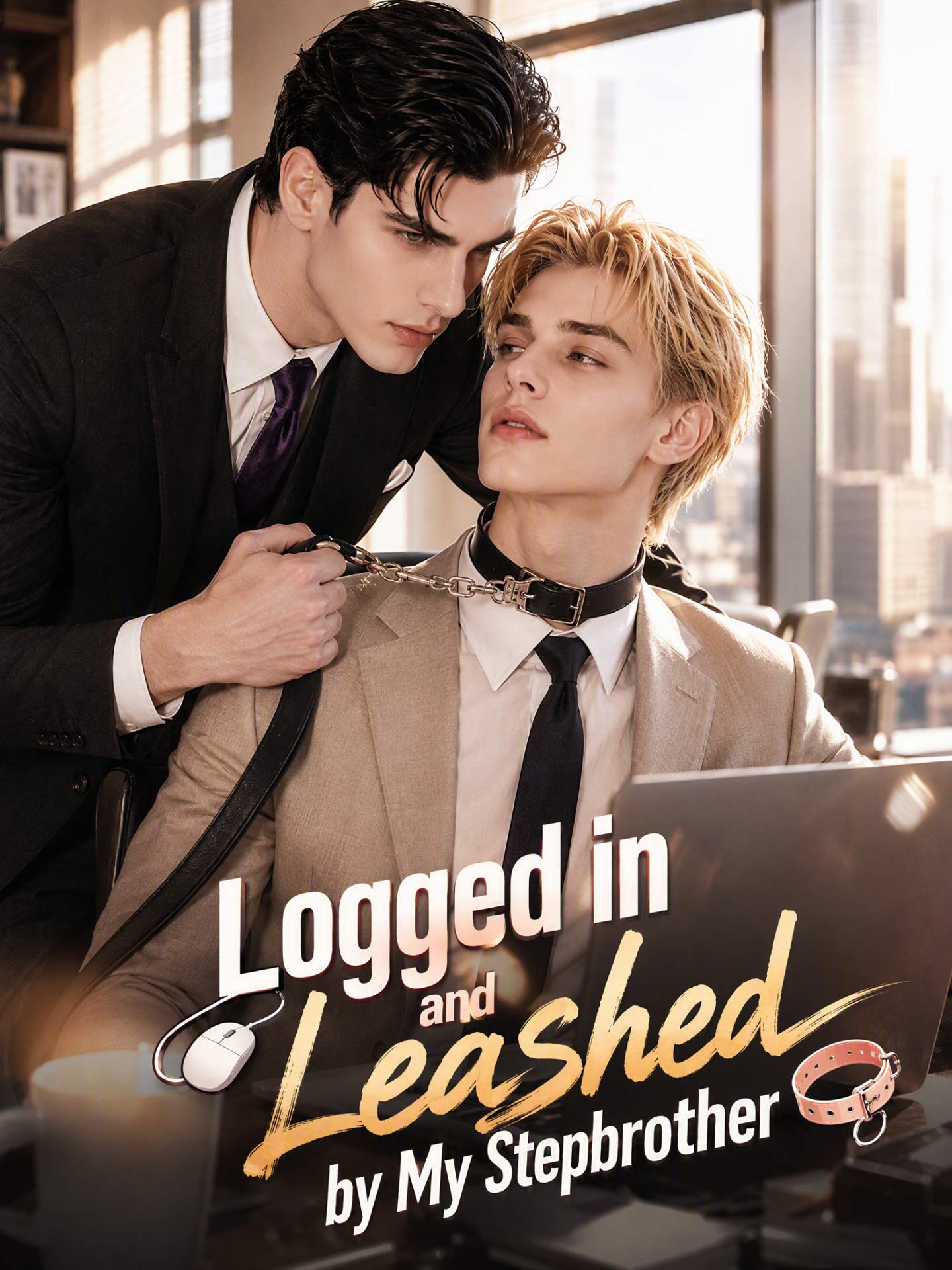 Logged in and Leashed by My Stepbrother poster