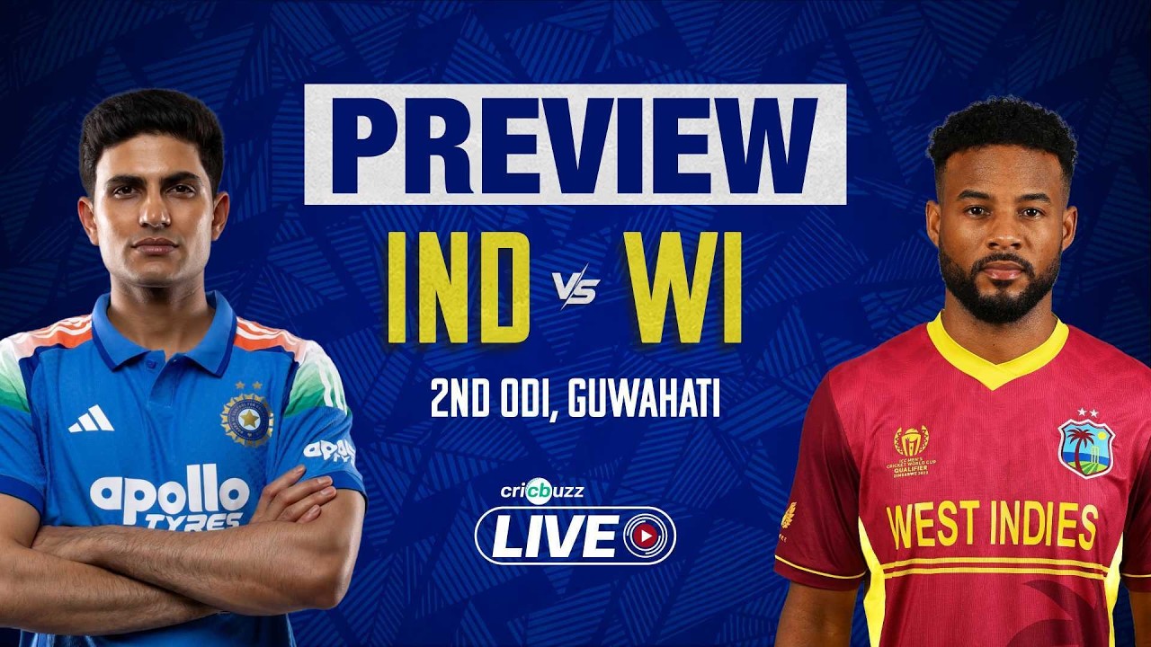 Preview: India vs West Indies - 2nd ODI