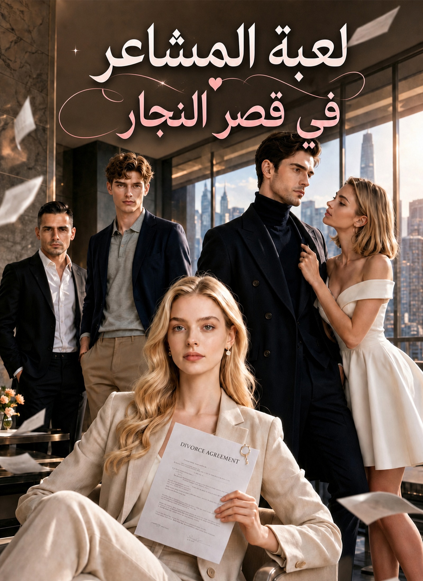 لعبة المشاعر في قصر النجار poster