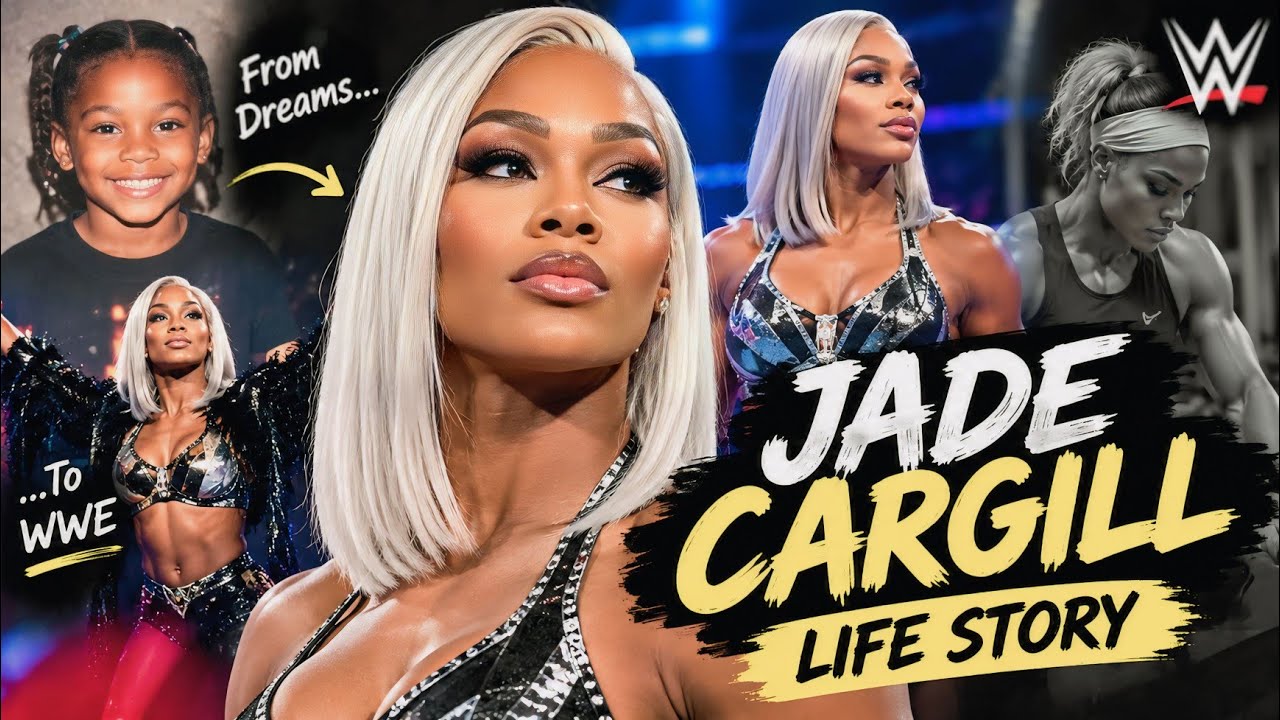 Jade Cargill Life story woman wrestler #wwe #wrestlingfuture #livforever #livmorgan #wrestling