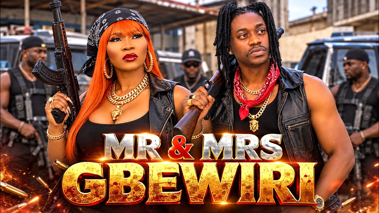 MR AND MRS GBEWIRI poster