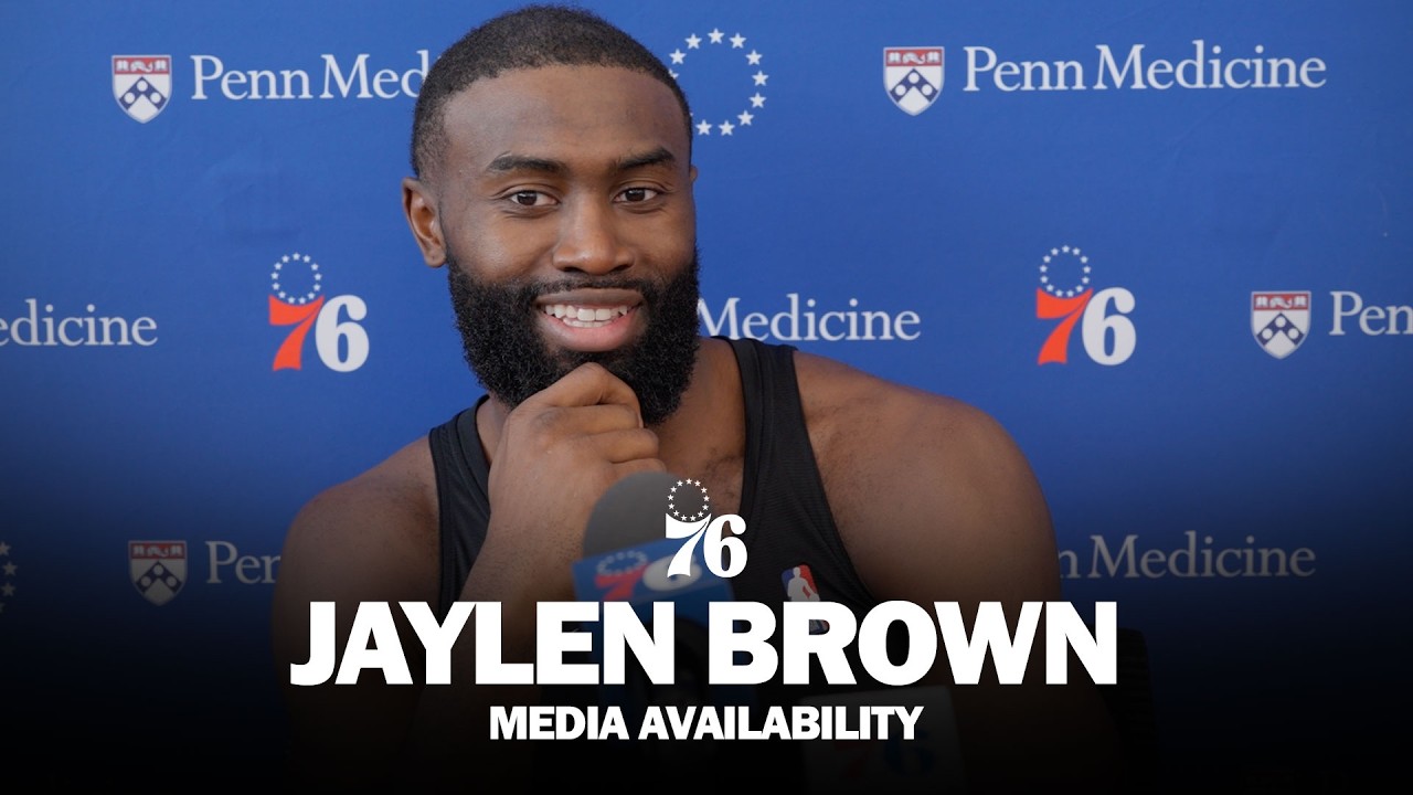 2026-27 Training Camp Media Availability ๐๏ธ | Jaylen Brown | 10.01.26 background