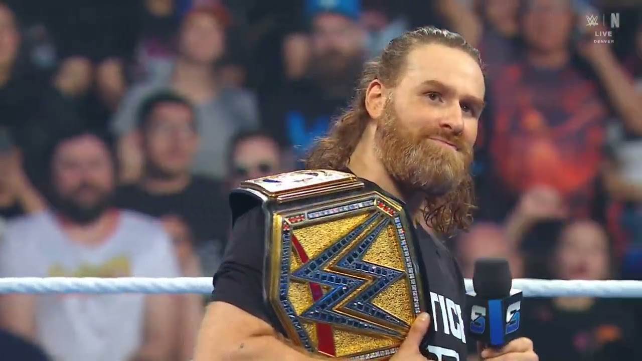 WWE SMACKDOWN SAMI ZAYN ENTRANCE 10/02/26 background