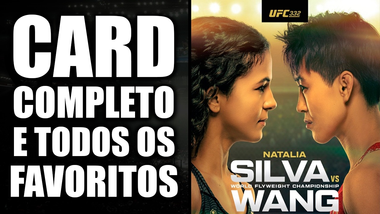 Natalia campeã?! UFC 332 - Card completo e todos os favoritos - UFC Silva vs Wang background