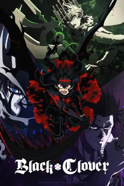 Black Clover S1-S2 poster