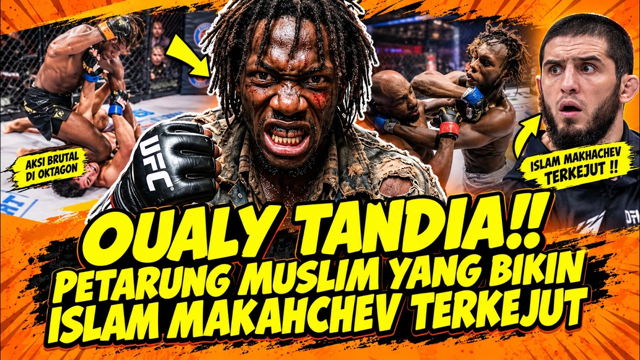 PETARUNG MUSLIM MENGEJUTKAN !! MAKHACHEV SAMPAI HERAN MELIHATNYA🔥 background