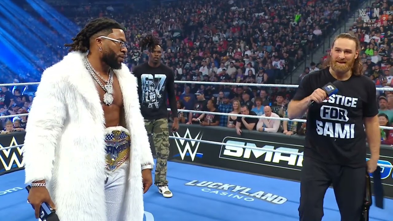 WWE SMACKDOWN TRICK WILLIAMS ENTRANCE 10/02/26 background