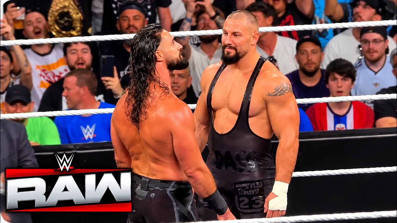 Seth “Freakin” Rollins vs Bron Breakker FULL MATCH - WWE Raw