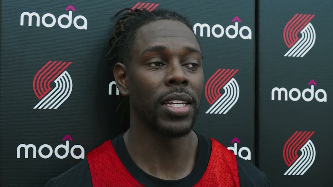 Jrue Holiday Media Availability | Oct. 5, 2026 | Portland Trail Blazers background