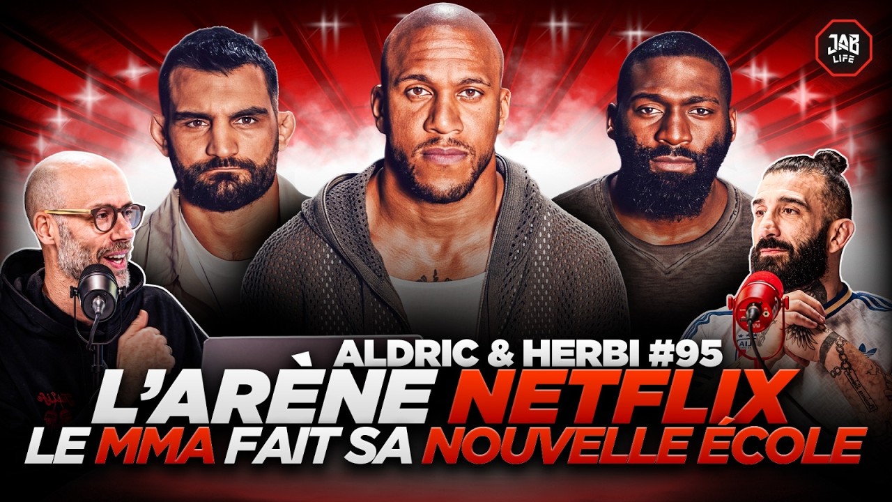 Netflix : Le MMA dans “L’Arène” avec Gane, BSD et Doumbè + Rosas-Barcelos, génial et effrayant background