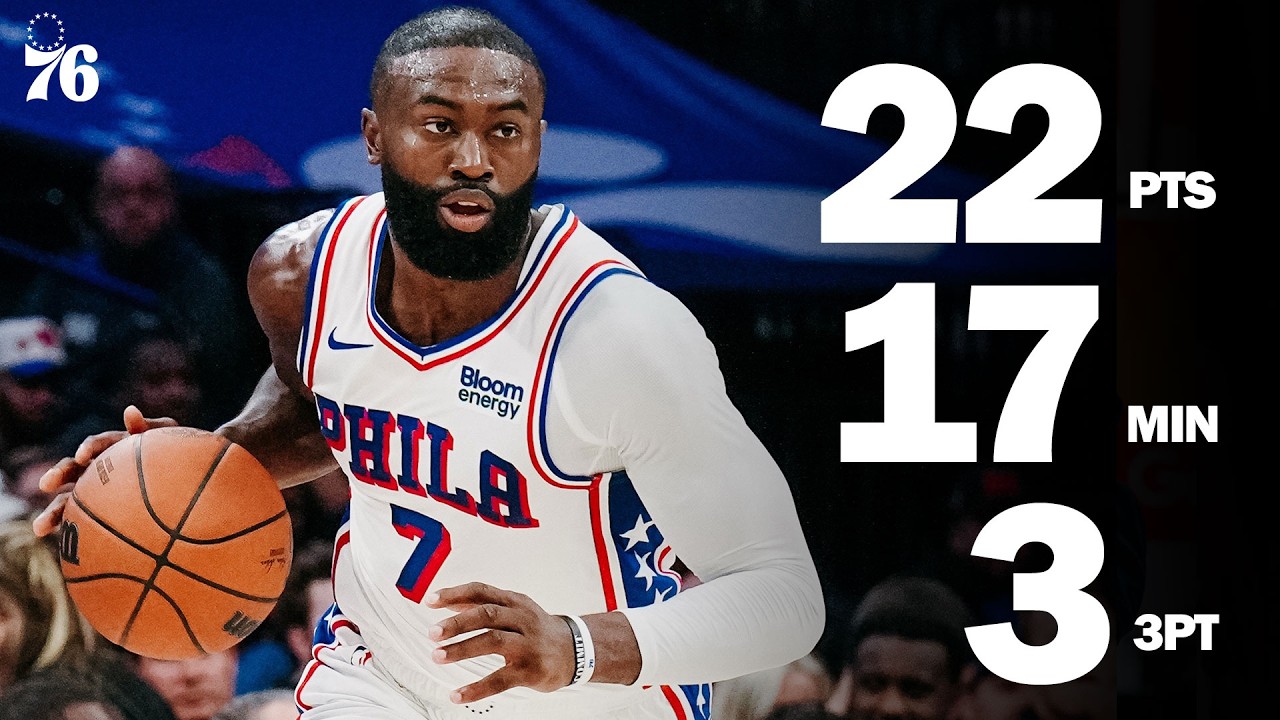 Jaylen Brown DROPS 22 in First Half | Sixers Preseason Debut background