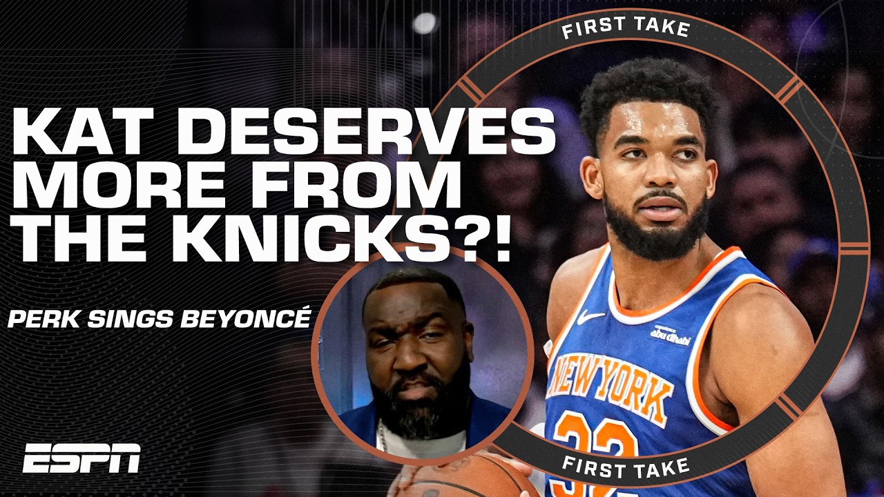 Is Karl-Anthony Towns IRREPLACEABLE to the Knicks?! ๐ | First Take background
