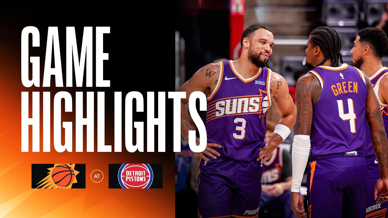 Preseason: Phoenix Suns vs Detroit Pistons | Game Highlights 10-5-26 background