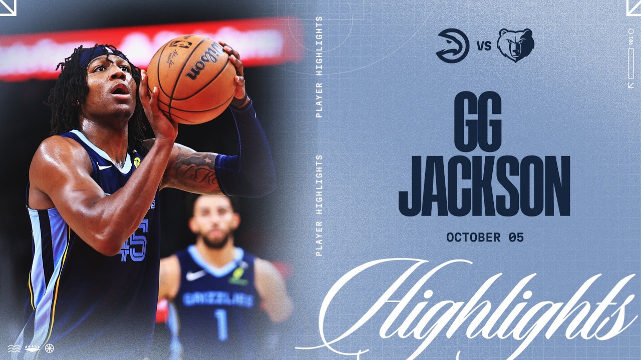 GG Jackson Highlights vs. Atlanta Hawks background
