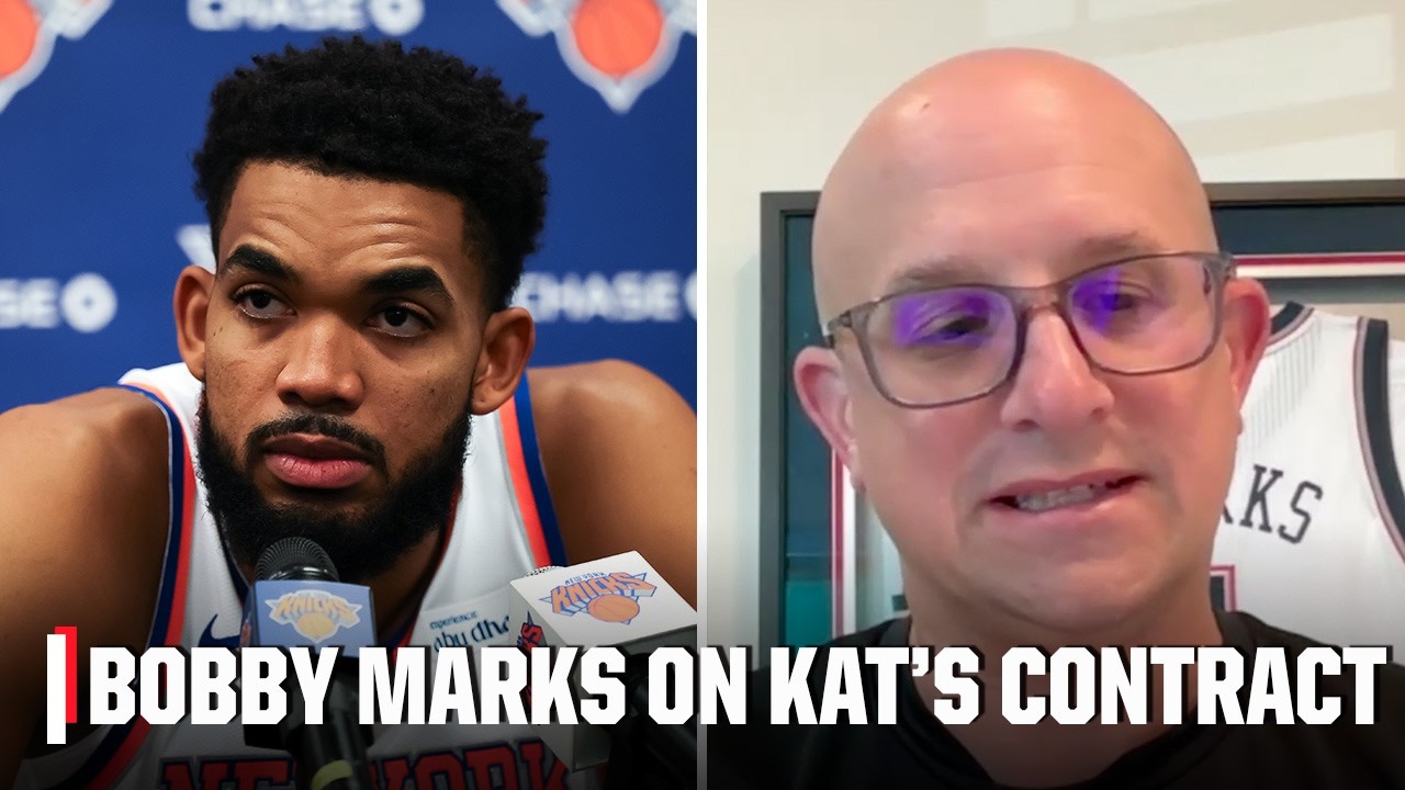 Bobby Marks breaks down Karl-Anthony Towns' potential contract extension | NBA on ESPN background