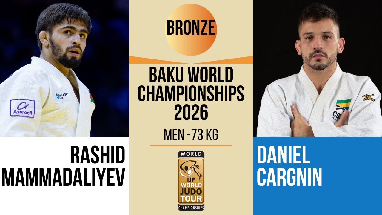 Rashid MAMMADALIYEV VS Daniel CARGNIN | Baku World Championships 2026 | BRONZE -73 kg background
